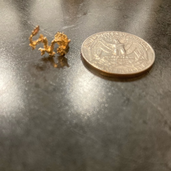 🐲🎇14K Solid Gold Dragon Ear Piece! 🔥🎉 - Picture 6 of 11